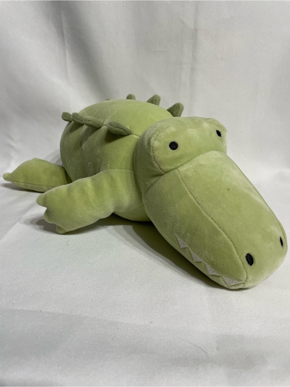 14” Pillowfort Baby Alligator Weighted Plush Excellent Condition